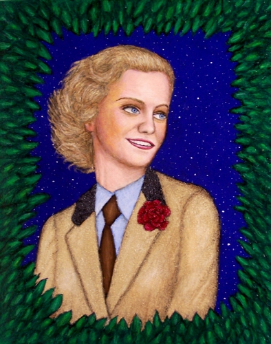 Painting-Portrait-Portrait of Nova Pilbeam