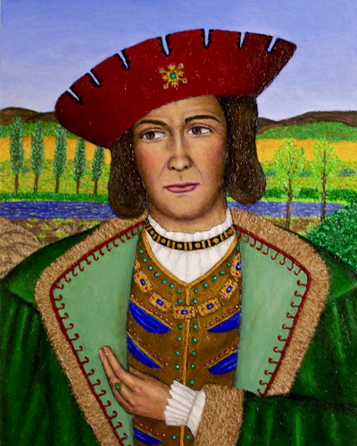 Painting-Portrait-Signore Giuseppe Orsini