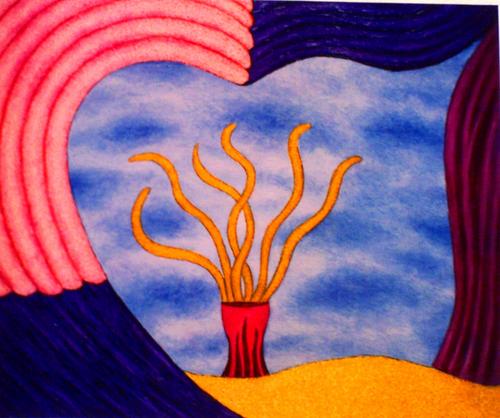 Painting-Symbolism-Anemone Exaltation