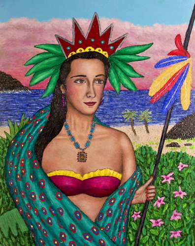 Painting-Figurative-Queen of the South