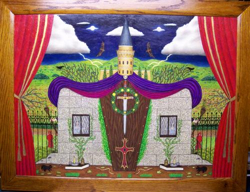 Painting-Symbolism-Gothic Apotheosis