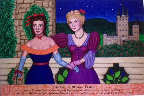 Painting-Figurative-The Spell of Milova Castle