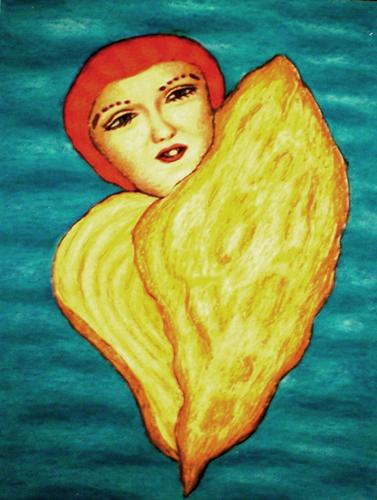 Painting-Fantasy-Ostra the Oyster Girl
