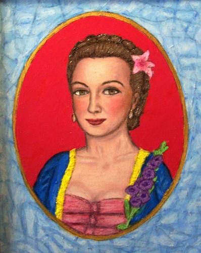 Painting-Portrait-Mme. De Pompadour