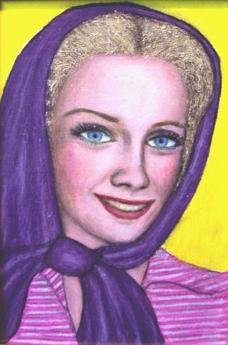 Painting-Portrait-Candace Hilligoss-<u>Carnival of Souls