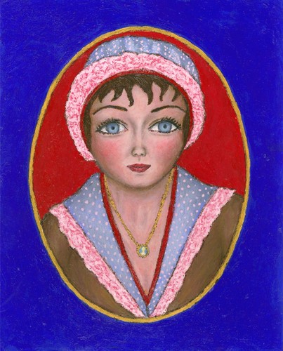 Painting-Portrait-Amelia - Doll Face Portrait