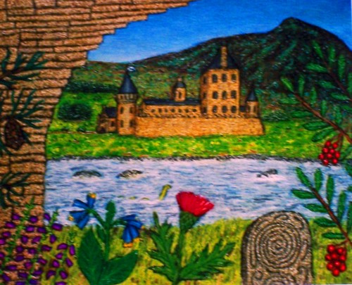 Painting-Landscape-Caisteal air an t-srutha