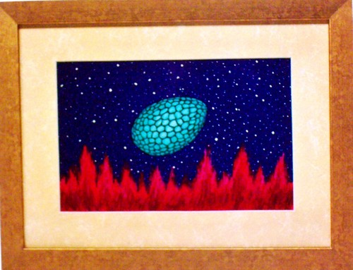 Painting-Abstract-Celestial Incubation