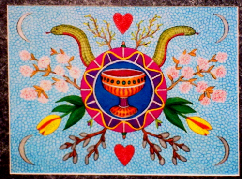 Painting-Symbolism-Mandala of Water
