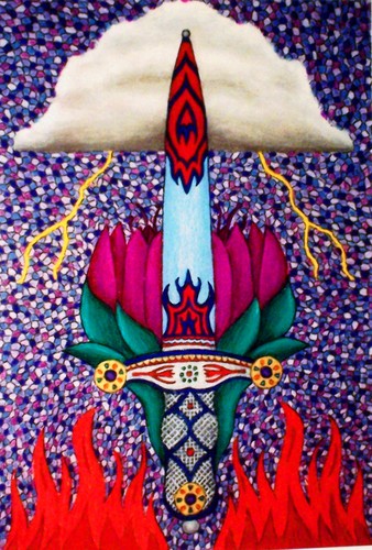 Painting-Symbolism-The Dagger
