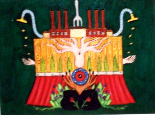 Painting-Symbolism-Petite Rorschach #4