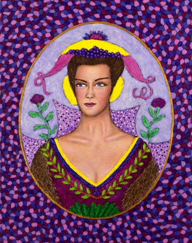 Painting-Portrait-Fancy Lady
