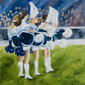 Painting--Oil-SportsHigh Kicks