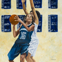 Painting--Oil-SportsEyes on the Prize