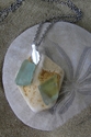 Jewelry--Found ObjectsPottery Shard, Sea Glass
