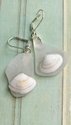 Jewelry--EarringsSea Glass and Shell Earrings