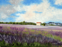 Painting--Oil-LandscapeHouse in the Lavender