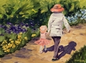 Painting--Oil-FigurativeGirls' Day Out
