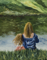 Painting--Oil-FigurativeMother and Daughter