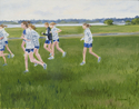 Painting--Oil-SportsWarming Up