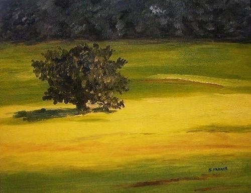 Painting-Landscape-Lone Tree