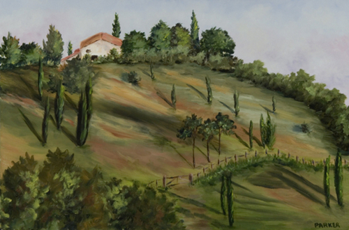 Painting-Landscape-Tuscan Vista