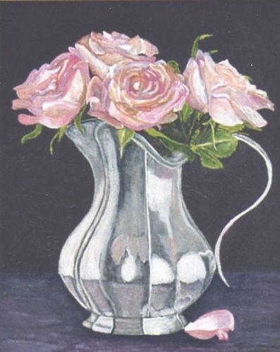 Ewer with Roses
