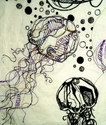 Mixed Media-Jellyfish (2007) - Sold