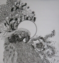 Drawing--InkParrot Study