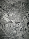 Drawing--InkBali Black Sand  (2010) (Detail)
