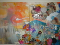 Painting-Sir David and the Amazing Things (2010) - Sold