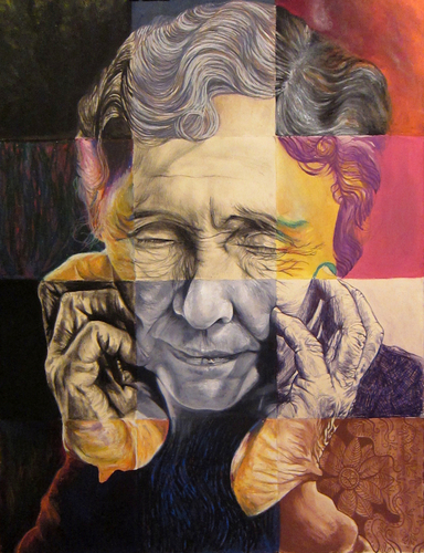 Mixed Media-Helen Made Sense