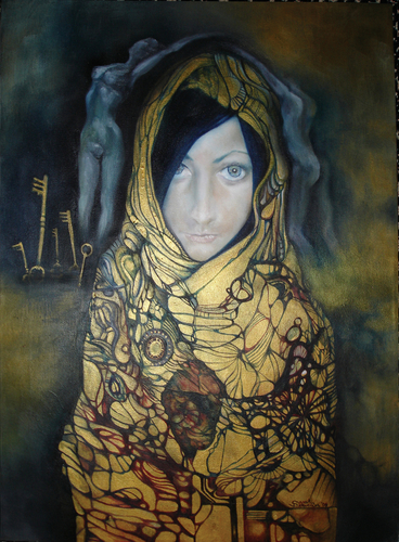Painting-Portrait-Veiled