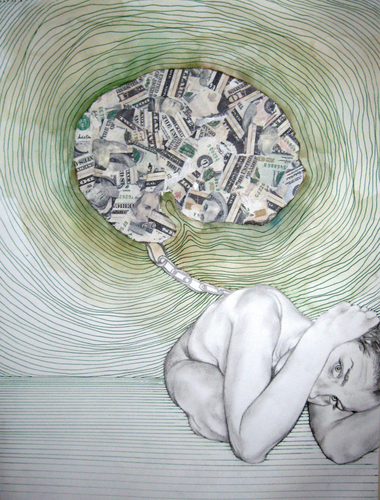 Mixed Media-Representational-Broke