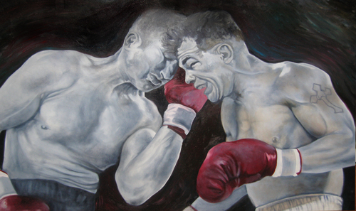 Painting-Sports-Boxers