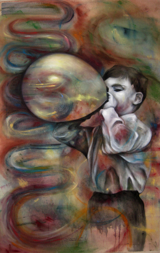 Painting-Balloon Boy