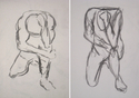 Drawing--CharcoalFigure Studies