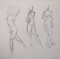 Drawing--PencilFigure Studies