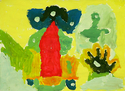 Painting-Exploring Paint, Tempera Painting, Kindergarten