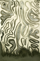 Drawing--InkAbstract Drawing, India Ink.