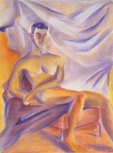 Drawing-Figure Studies, Reduced Color Palette