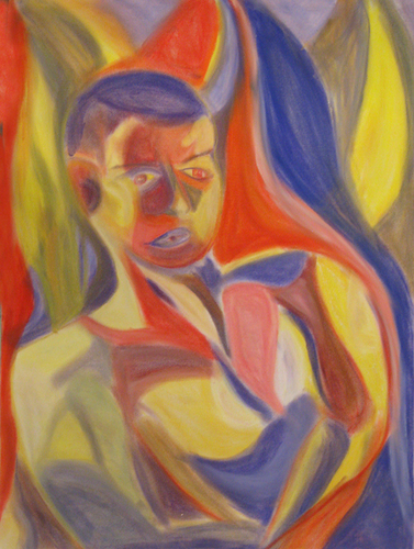 Drawing-Figure Studies, Reduced Color Palette