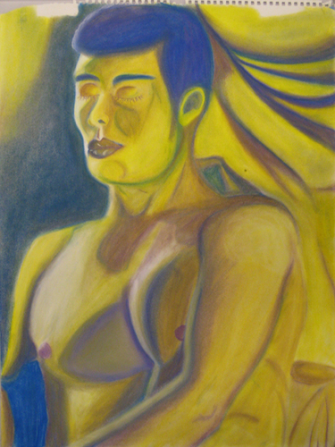 Drawing-Figure Studies, Reduced Color Palette