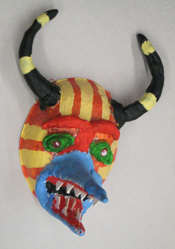 Sculpture-Vejigante Mask