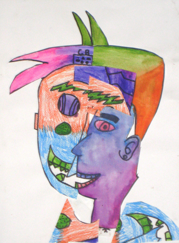 Mixed Media-Cubist Studies