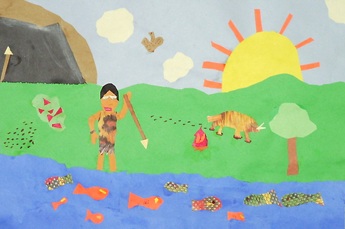 Mixed Media-Prehistoric New York