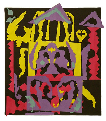 Other-Fantasy Architecture, Collage, Grade 3.
