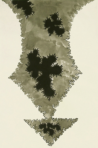 Drawing-Abstract Drawing, India Ink.