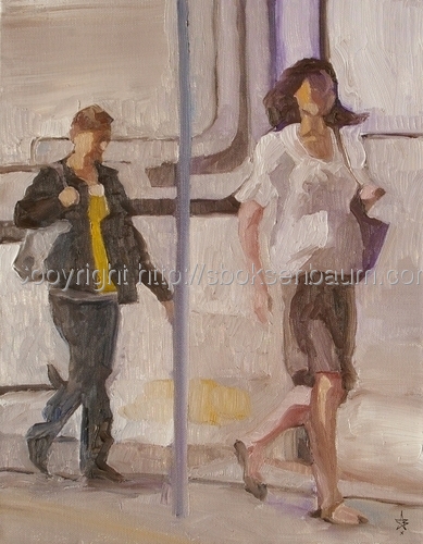 2%20figures%20in%20brown%20and%20white (large view)