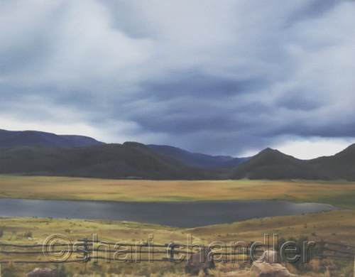 Painting-Awaiting The Storm